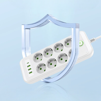 Multiprise USB - PowerFlex™ - F20U Blanc