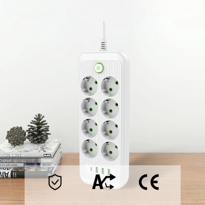 Multiprise USB - PowerFlex™ - F20U Blanc