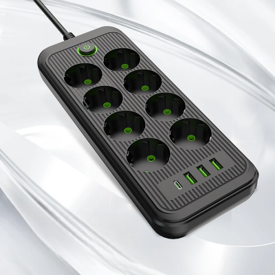 Multiprise USB - PowerFlex™ - F20U Noir
