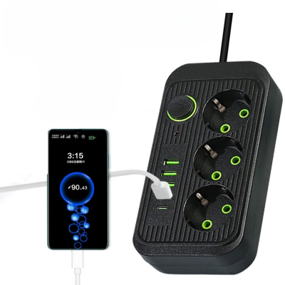 Multiprise USB - PowerFlex™ - F16U Noir