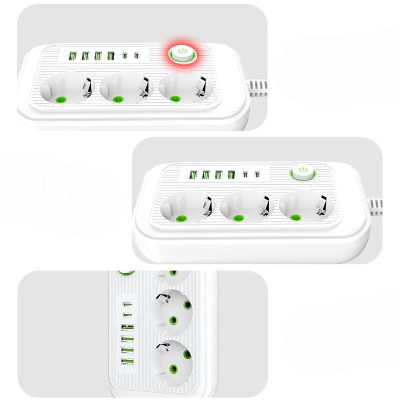 Multiprise USB - PowerFlex™ - F16U Blanc