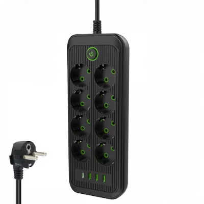 Multiprise USB - PowerFlex™ - F20U Noir