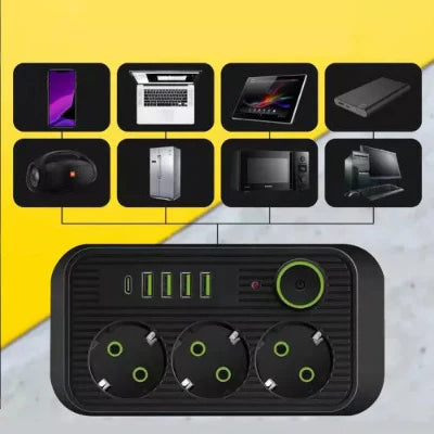 Multiprise USB - PowerFlex™ - F09 Noir