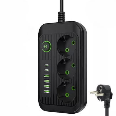 Multiprise USB - PowerFlex™ - F16U Noir